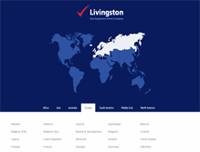 Tablet Screenshot of livingston.com