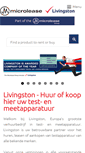 Mobile Screenshot of livingston.nl
